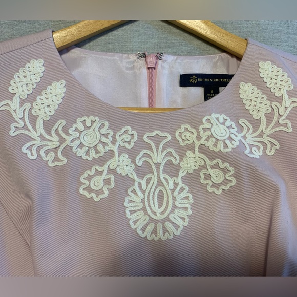 Brooks Brothers Lilac Dress size 8 - Picture 3 of 4